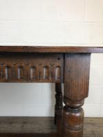 Early 20th Century Antique Oak Refectory Table (6 of 16) Early 20th Century Antique Oak Refectory Table (6 of 16)