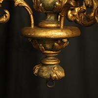 Florentine Gilded Triple Light Polychrome Chandelier (4 of 10) Florentine Gilded Triple Light Polychrome Chandelier (4 of 10)