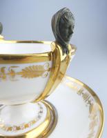 Extremely Rare Dihl / Old Paris Porcelain Bowl & Saucer c.1795 (4 of 11) Extremely Rare Dihl / Old Paris Porcelain Bowl & Saucer c.1795 (4 of 11)