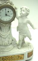 French Empire Figural Mantel Clock – Bisque Porcelain Cherub Verge Mantle Clock c.1800 (7 of 13) French Empire Figural Mantel Clock – Bisque Porcelain Cherub Verge Mantle Clock c.1800 (7 of 13)