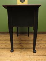 Antique Black Painted Writing Table Desk with Drawers, Gothic Shabby Chic (8 of 12) Antique Black Painted Writing Table Desk with Drawers, Gothic Shabby Chic (8 of 12)