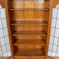 Oak Leaded Glazed Bookcase Arts & Crafts (8 of 10) Oak Leaded Glazed Bookcase Arts & Crafts (8 of 10)