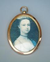 19th Century Rose Gold Frame Portrait Miniature (2 of 3) 19th Century Rose Gold Frame Portrait Miniature (2 of 3)