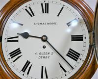 Wonderful 12” English Fusee Dial Timepiece by Thomas Moore 1870 (2 of 9) Wonderful 12” English Fusee Dial Timepiece by Thomas Moore 1870 (2 of 9)