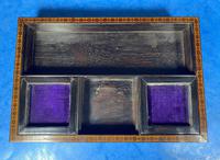 Victorian Rosewood & Tunbridge Ware Inkstand by Thomas Barton (9 of 24) Victorian Rosewood & Tunbridge Ware Inkstand by Thomas Barton (9 of 24)