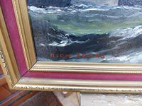 Oil on Board Battle on the Ocean Wave Listed Artist Dion Pears (2 of 12) Oil on Board Battle on the Ocean Wave Listed Artist Dion Pears (2 of 12)