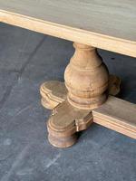 Large French Bleached Oak Monastery Dining Table (14 of 18) Large French Bleached Oak Monastery Dining Table (14 of 18)