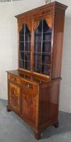 Edwardian Inlaid Mahogany Bookcase - (6 of 10) Edwardian Inlaid Mahogany Bookcase - (6 of 10)