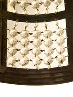 Circular Brass Lantern with Glass Beaded Decoration (3 of 4) Circular Brass Lantern with Glass Beaded Decoration (3 of 4)