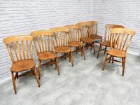 Set of 8 Antique Windsor Kitchen Chairs (5 of 6) Set of 8 Antique Windsor Kitchen Chairs (5 of 6)