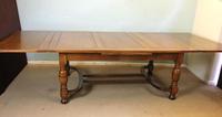 Large Antique Oak Extending Drawleaf Dining Table (2 of 15) Large Antique Oak Extending Drawleaf Dining Table (2 of 15)