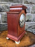 Antique Inlaid Mahogany Bracket Clock (4 of 8) Antique Inlaid Mahogany Bracket Clock (4 of 8)