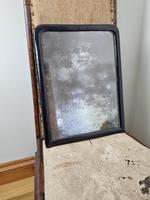 Victorian Worn Ebonised Mirror