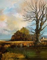 Large Magnificent Extensive Vintage Autumn Country Landscape Oil Painting (5 of 13) Large Magnificent Extensive Vintage Autumn Country Landscape Oil Painting (5 of 13)