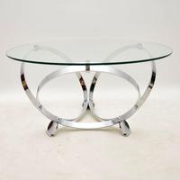 1970’s Chrome & Glass Coffee Table by Knut Hesterberg (6 of 8) 1970’s Chrome & Glass Coffee Table by Knut Hesterberg (6 of 8)
