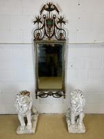 Beautiful Large Green & Gilt Wall Mirror (2 of 9) Beautiful Large Green & Gilt Wall Mirror (2 of 9)