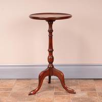 1920s Fan Inlaid Mahogany Wine Table (4 of 8) 1920s Fan Inlaid Mahogany Wine Table (4 of 8)