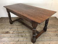 Early 20th Century Antique Oak Refectory Table (12 of 16) Early 20th Century Antique Oak Refectory Table (12 of 16)