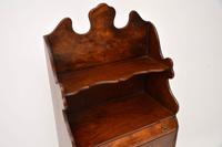 Antique Burr Walnut Open Bookcase Cabinet (5 of 8) Antique Burr Walnut Open Bookcase Cabinet (5 of 8)
