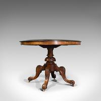 Antique Breakfast Table, English, Walnut, Mahogany, Tilt Top, Oval, Victorian (11 of 12) Antique Breakfast Table, English, Walnut, Mahogany, Tilt Top, Oval, Victorian (11 of 12)