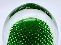 Jaffe Rose Glass Magnum Controlled Bubble Green Paperweight Czech Bohemia (4 of 6) Jaffe Rose Glass Magnum Controlled Bubble Green Paperweight Czech Bohemia (4 of 6)