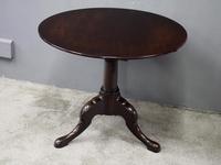 George III Mahogany Snap Top Tripod Table (4 of 7) George III Mahogany Snap Top Tripod Table (4 of 7)