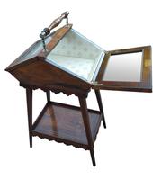 Attractive & Unusual Victorian Rosewood Display Cabinet c.1890 (2 of 3) Attractive & Unusual Victorian Rosewood Display Cabinet c.1890 (2 of 3)