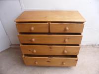 Mint Clean Victorian Large Antique Pine 5 Drawer Chest of Drawers (9 of 11) Mint Clean Victorian Large Antique Pine 5 Drawer Chest of Drawers (9 of 11)