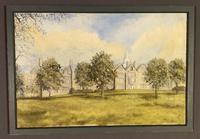 Oil on Canvas Countryhouse Scene Signed (4 of 8) Oil on Canvas Countryhouse Scene Signed (4 of 8)