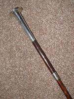 Antique Hallmarked 1916 Repousse Silver Dress / Walking Cane with Vacant Cartouche (11 of 20) Antique Hallmarked 1916 Repousse Silver Dress / Walking Cane with Vacant Cartouche (11 of 20)