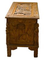 Early 20th Century Chinese Style Carved Camphorwood Chest (4 of 11) Early 20th Century Chinese Style Carved Camphorwood Chest (4 of 11)