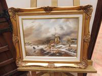 Oil on Board Dutch Landscape Artist Thomassini (7 of 10) Oil on Board Dutch Landscape Artist Thomassini (7 of 10)