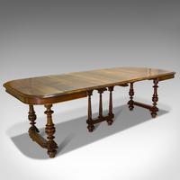 Large Antique Extending Dining Table, French, Walnut, Seats 4-10 c.1900 (12 of 12) Large Antique Extending Dining Table, French, Walnut, Seats 4-10 c.1900 (12 of 12)