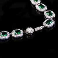 Antique Victorian Green Paste Riviere Necklace Silver c.1900 (3 of 8) Antique Victorian Green Paste Riviere Necklace Silver c.1900 (3 of 8)