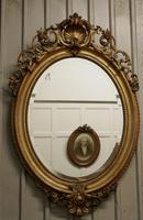 A Very Large French Rococo Oval Gilt Wall Mirror (9 of 10) A Very Large French Rococo Oval Gilt Wall Mirror (9 of 10)