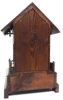 Rare Gallery Cuckoo Mantel Clock – German Black Forest Carved Bracket Clock (9 of 13) Rare Gallery Cuckoo Mantel Clock – German Black Forest Carved Bracket Clock (9 of 13)
