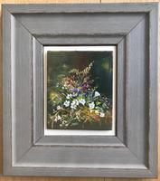 Original Oil on Board 'Autumn flowers' by Lillias Blackie. Signed & Framed (2 of 2) Original Oil on Board 'Autumn flowers' by Lillias Blackie. Signed & Framed (2 of 2)