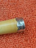 Antique Sterling Silver Meerschaum & Amber Cheroot Holder C1895 (5 of 8) Antique Sterling Silver Meerschaum & Amber Cheroot Holder C1895 (5 of 8)