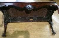 Unusual 19th Century Irish Mahogany Hall Bench (4 of 9) Unusual 19th Century Irish Mahogany Hall Bench (4 of 9)
