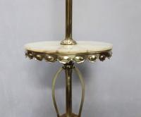 Art Nouveau Polished Brass Floor Lamp (5 of 8) Art Nouveau Polished Brass Floor Lamp (5 of 8)