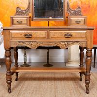 Dressing Table Burr Walnut Mirrored 19th Century (4 of 9) Dressing Table Burr Walnut Mirrored 19th Century (4 of 9)
