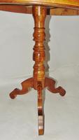 Italian Sorrento Walnut Inlaid Tripod Table (4 of 8) Italian Sorrento Walnut Inlaid Tripod Table (4 of 8)