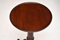 Antique Victorian Carved Mahogany Wine Table (6 of 6) Antique Victorian Carved Mahogany Wine Table (6 of 6)