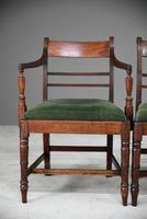 4 Antique Georgian Mahogany Dining Chairs (5 of 12) 4 Antique Georgian Mahogany Dining Chairs (5 of 12)