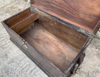 Antique Camphor Sea Chest Trunk (10 of 22) Antique Camphor Sea Chest Trunk (10 of 22)