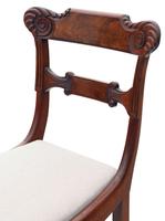 Set of 10 Regency Carved Mahogany Dining Chairs, 19th Century (7 of 8) Set of 10 Regency Carved Mahogany Dining Chairs, 19th Century (7 of 8)
