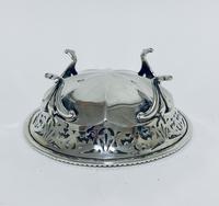 Antique Solid Sterling Silver Pierced Bonbon Dish (7 of 9) Antique Solid Sterling Silver Pierced Bonbon Dish (7 of 9)