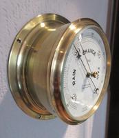 Antique Southampton Bulkhead Marine Barometer (6 of 7) Antique Southampton Bulkhead Marine Barometer (6 of 7)