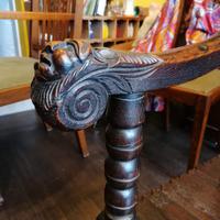Stunning Heavily Carved Gothic Revival Oak Settle (6 of 14) Stunning Heavily Carved Gothic Revival Oak Settle (6 of 14)