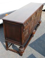 1960s Large Oak 4 x Drawer Sideboard - Well Carved (6 of 6) 1960s Large Oak 4 x Drawer Sideboard - Well Carved (6 of 6)